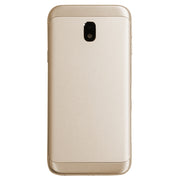 For Galaxy J3 (2017), J3 Pro (2017), J330F/DS, J330G/DS Back Cover (Gold)