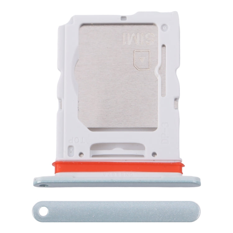 For Samsung Galaxy M55 SM-M556B Original SIM Card Tray + SIM Card Tray / Micro SD Card Tray (Green)