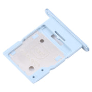 For Samsung Galaxy M15 SM-M156B Original SIM Card Tray + SIM Card Tray / Micro SD Card Tray (Blue)