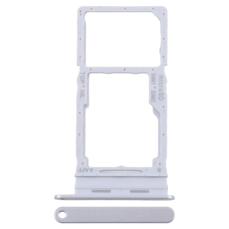 For Samsung Galaxy A16 5G SM-A166B Original SIM + SIM / Micro SD Card Tray (Silver)