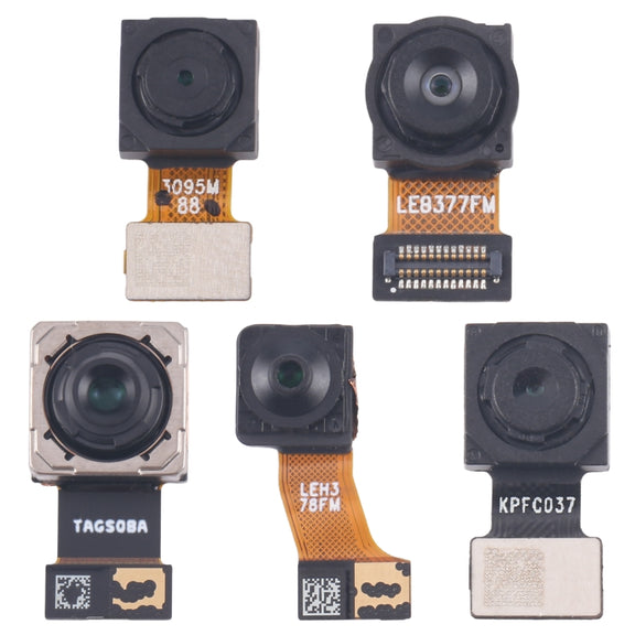For Samsung Galaxy F52 5G SM-E526B Original Camera Set (Telephoto + Macro + Wide + Back Camera + Front Camera)