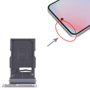 For Samsung Galaxy S24 FE SM-S721B Original SIM Card Tray (Silver)