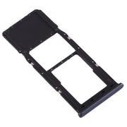 For Galaxy A70 SIM Card Tray + Micro SD Card Tray (Black)