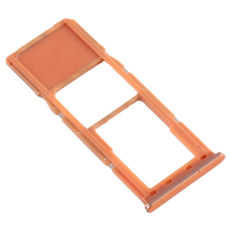 For Galaxy A70 SIM Card Tray + Micro SD Card Tray (Orange)