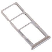 For Galaxy A70 SIM Card Tray + SIM Card Tray + Micro SD Card Tray (Grey)