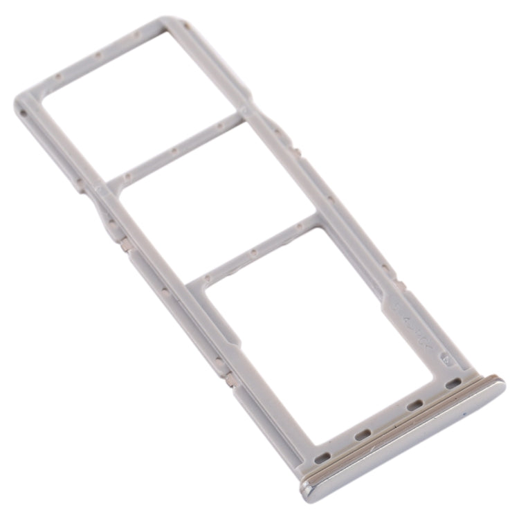 For Galaxy A70 SIM Card Tray + SIM Card Tray + Micro SD Card Tray (Grey)