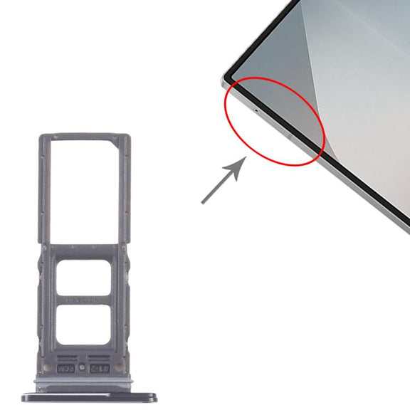 For Samsung Galaxy Z Fold6 SM-F956B Original SIM Card Tray (Black)