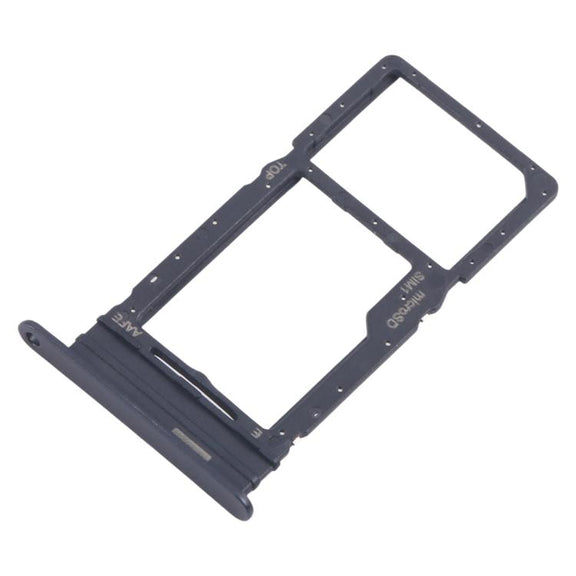 For Samsung Galaxy A16 SM-A165F Original SIM Card Tray + Micro SD Card Tray (Black)