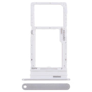 For Samsung Galaxy A16 SM-A165F Original SIM Card Tray + Micro SD Card Tray (Silver)