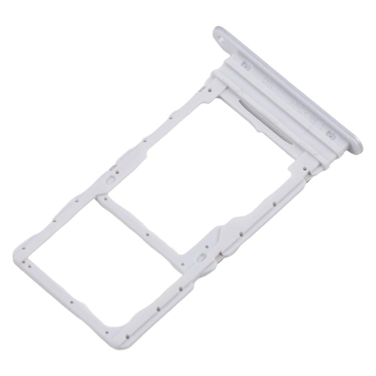 For Samsung Galaxy A16 SM-A165F Original SIM Card Tray + SIM / Micro SD Card Tray (Silver)