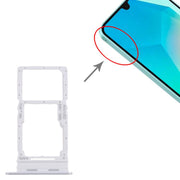 For Samsung Galaxy A16 SM-A165F Original SIM Card Tray + SIM / Micro SD Card Tray (Silver)