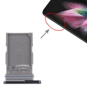 For Samsung Galaxy Z Fold3 5G SM-F926B Original SIM Card Tray (Black)