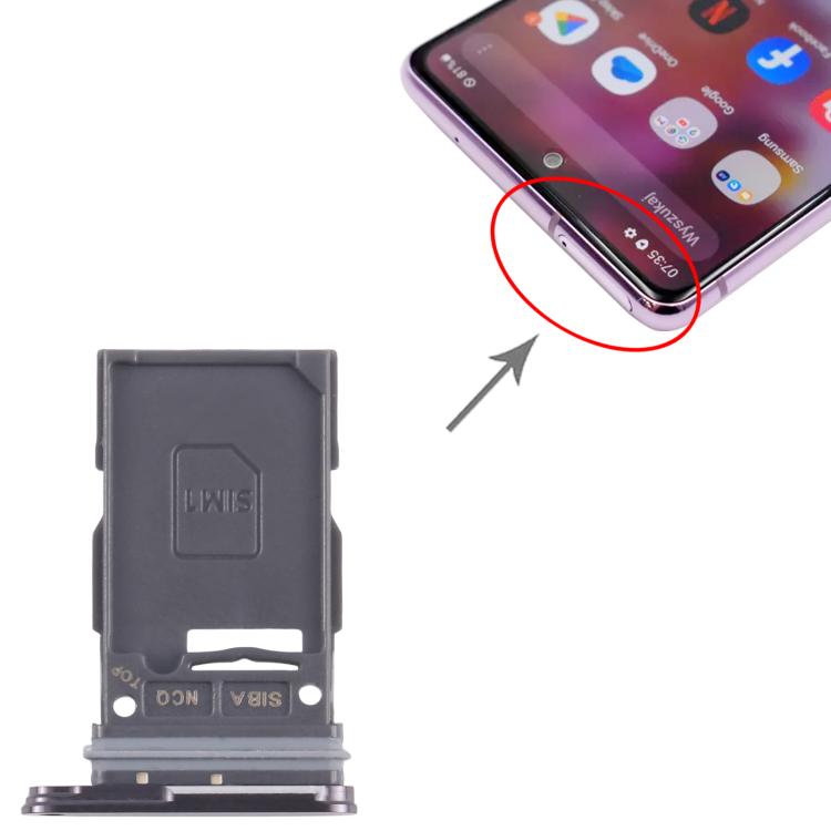 For Samsung Galaxy S24 SM-S921B Original SIM Card Tray (Grey)