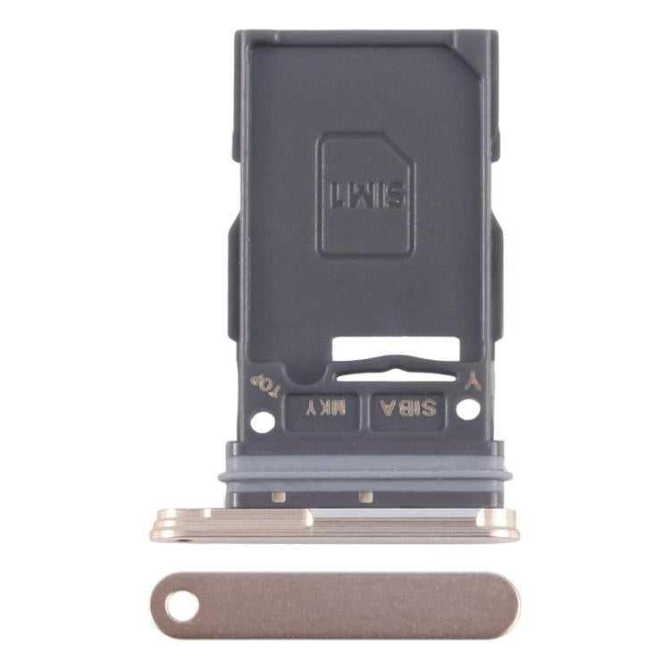 For Samsung Galaxy S24 SM-S921B Original SIM Card Tray (Gold)