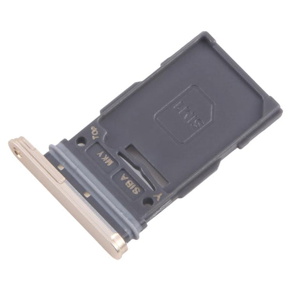 For Samsung Galaxy S24 SM-S921B Original SIM Card Tray (Gold)