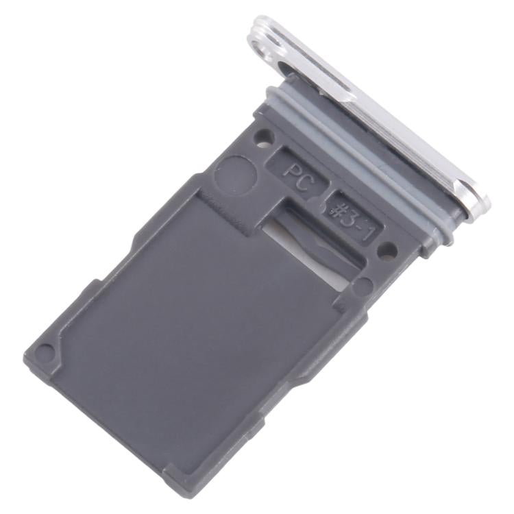 For Samsung Galaxy S24 SM-S921B Original SIM Card Tray (Silver)