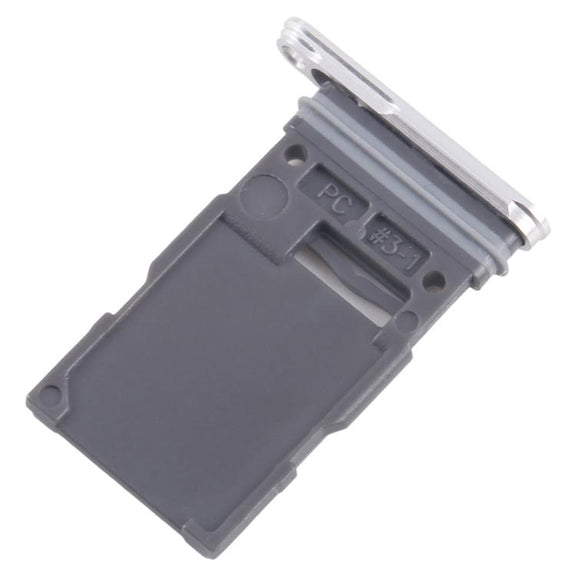For Samsung Galaxy S24 SM-S921B Original SIM Card Tray (Silver)