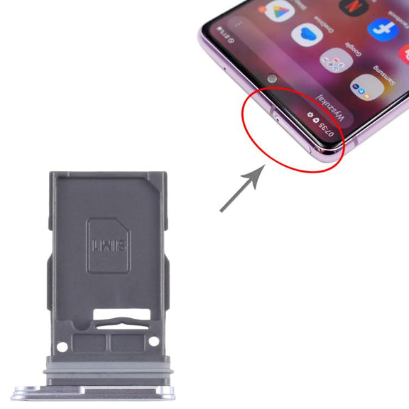 For Samsung Galaxy S24 SM-S921B Original SIM Card Tray (Baby Blue)