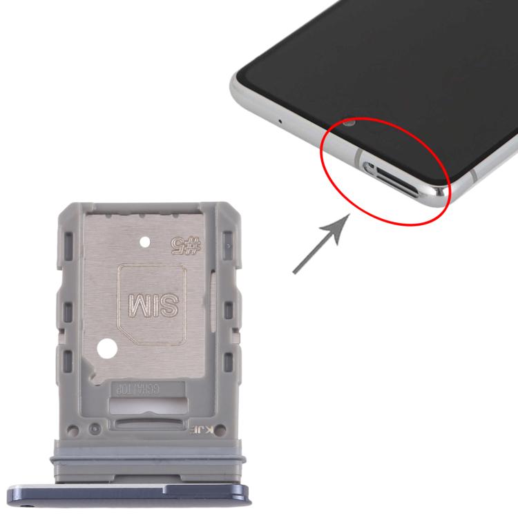 For Samsung Galaxy S20 FE SM-G780F Original SIM Card Tray (Black)