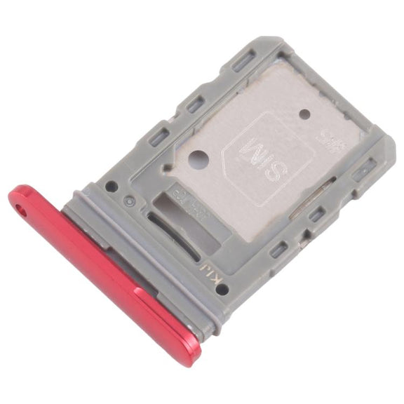 For Samsung Galaxy S20 FE SM-G780F Original SIM Card Tray (Red)