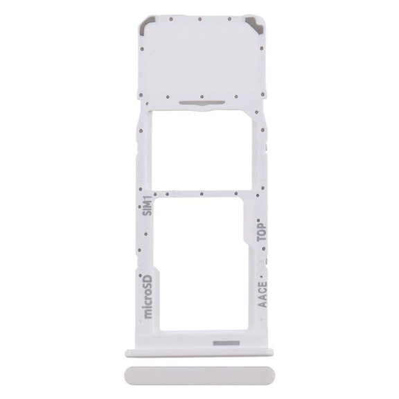 For Samsung Galaxy A13 SM-A135 Original SIM + Micro SD Card Tray (White)