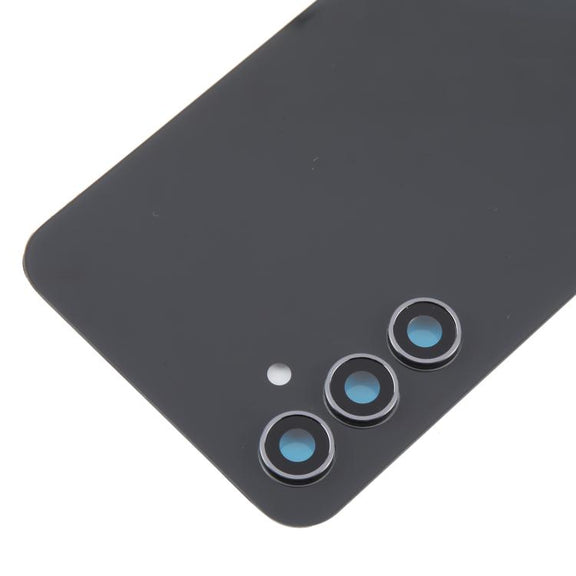 For Samsung Galaxy A54 SM-A546B Battery Back Cover with Camera Lens Cover(Black)