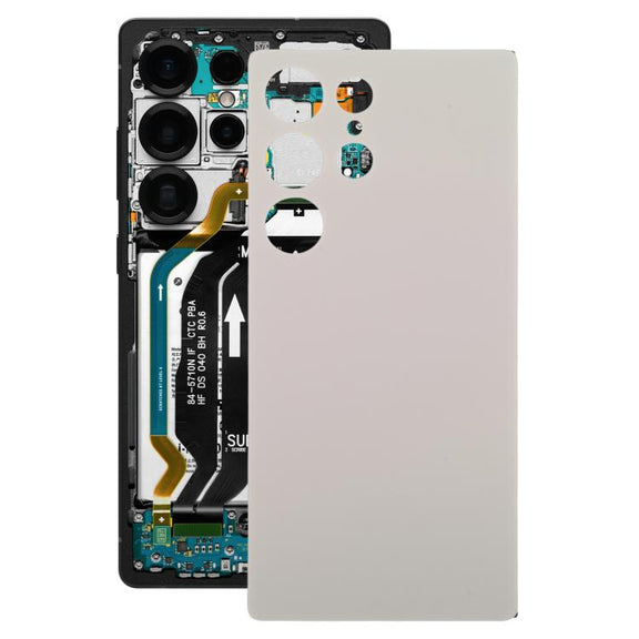 For Samsung Galaxy S25 Ultra SM-S9386 OEM Battery Back Cover(Silver)