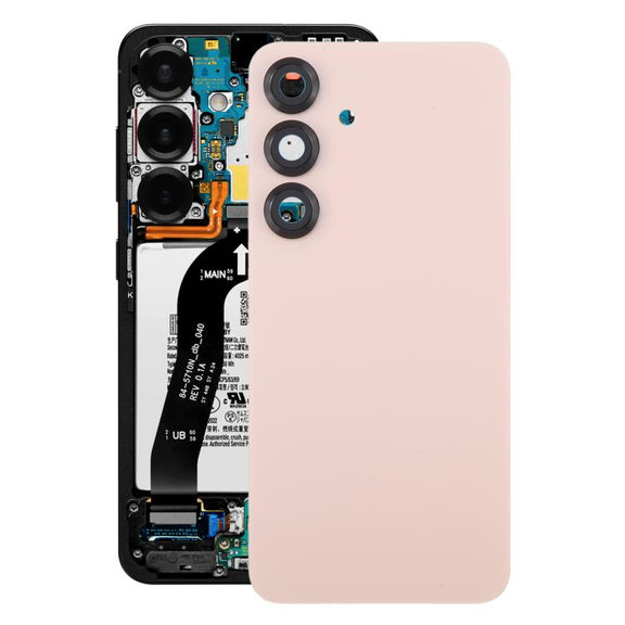 For Samsung Galaxy S25 SM-S931 OEM Battery Back Cover with Camera Lens Cover(Gold)