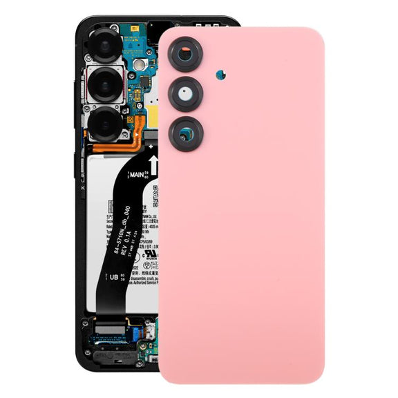 For Samsung Galaxy S25 SM-S931 OEM Battery Back Cover with Camera Lens Cover(Red)