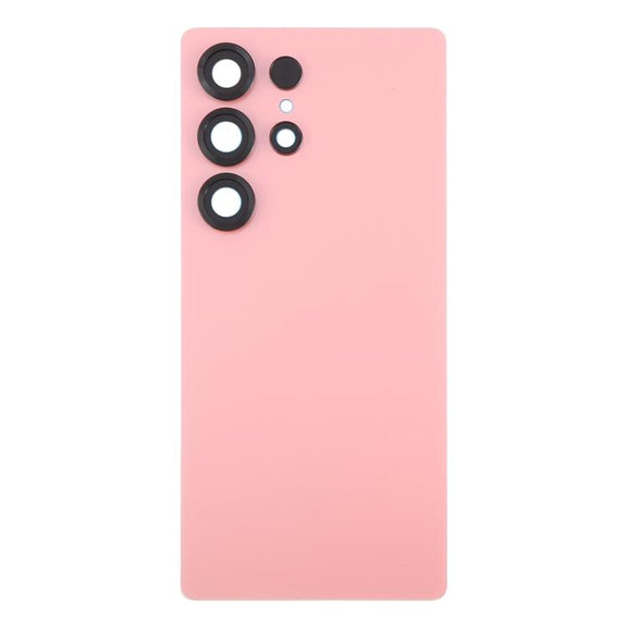 For Samsung Galaxy S25 Ultra SM-S938 OEM Battery Back Cover with Camera Lens Cover(Red)