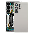 For Samsung Galaxy S25 Ultra SM-S938 OEM Battery Back Cover with Camera Lens Cover(Silver) - free shipping - PMc TechLife - Order now!