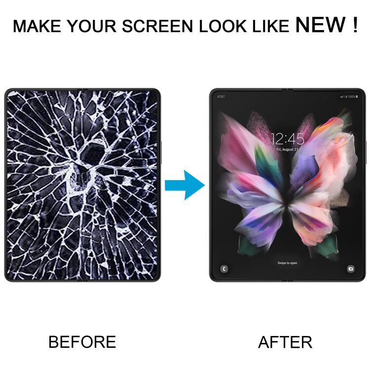 For Samsung Galaxy Z Fold3 SM-F926B Original Main LCD Screen Digitizer Full Assembly with Frame (Black)