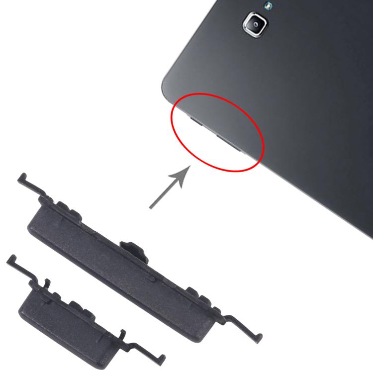 For Samsung Galaxy Tab A 10.1 2016 SM-T580/T585 Original Power Button and Volume Control Button (Black)