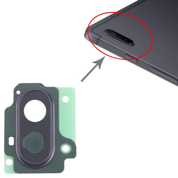 For Samsung Galaxy Tab S7 FE SM-T730/T736B Original Rear Camera Lens Cover (Black)