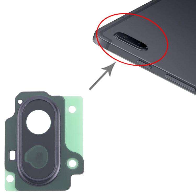 For Samsung Galaxy Tab S7 FE SM-T730/T736B Original Rear Camera Lens Cover (Black)