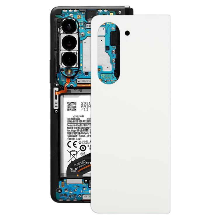 For Samsung Galaxy Z Fold5 SM-F946B Original Battery Back Cover (White)