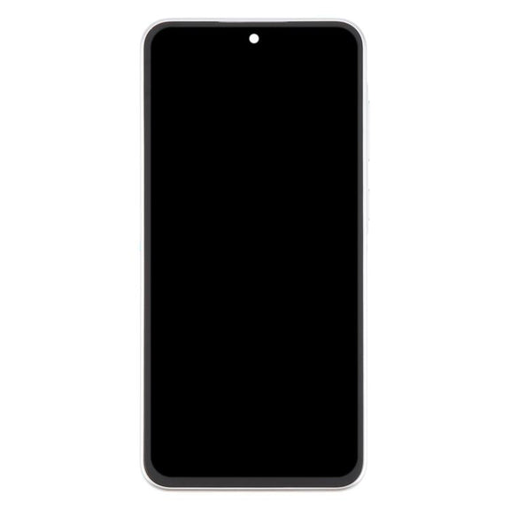 For Samsung Galaxy A36 SM-A366B Original LCD Screen Digitizer Full Assembly with Frame (Silver)
