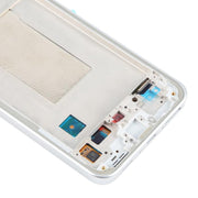 For Samsung Galaxy A36 SM-A366B Original LCD Screen Digitizer Full Assembly with Frame (Silver)
