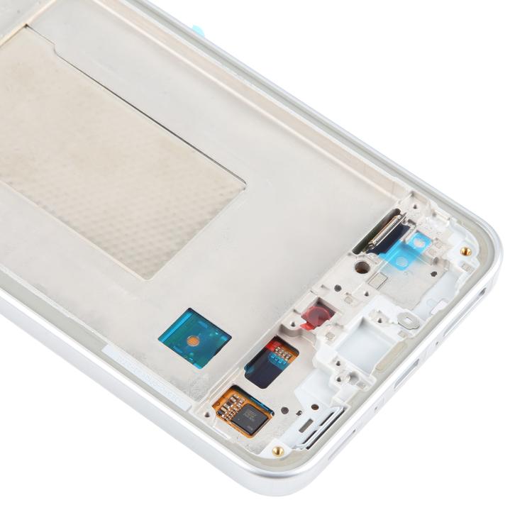 For Samsung Galaxy A36 SM-A366B Original LCD Screen Digitizer Full Assembly with Frame (Silver)