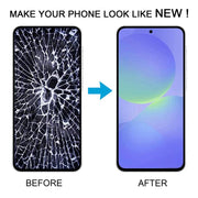 For Samsung Galaxy A36 SM-A366B Original LCD Screen Digitizer Full Assembly with Frame (Silver)