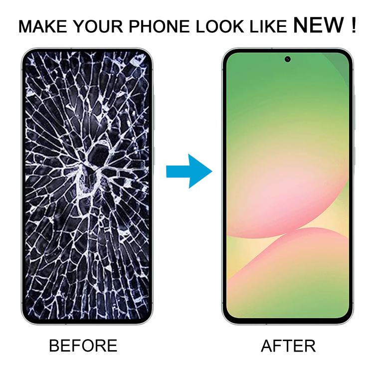 For Samsung Galaxy A56 SM-A566B Original LCD Screen Digitizer Full Assembly with Frame (Silver)