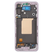 For Samsung Galaxy A55 SM-A556B Original LCD Screen Digitizer Full Assembly with Frame (Pink)