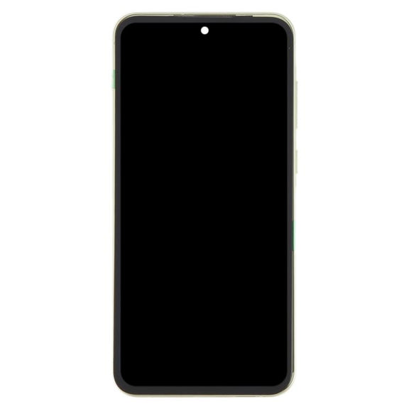 For Samsung Galaxy A55 SM-A556B Original LCD Screen Digitizer Full Assembly with Frame (Light Green)