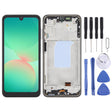 For Samsung Galaxy A26 SM-A266B 6.46 inch OLED LCD Screen Digitizer Full Assembly with Frame (Black) - free shipping - PMc TechLife - Order now!