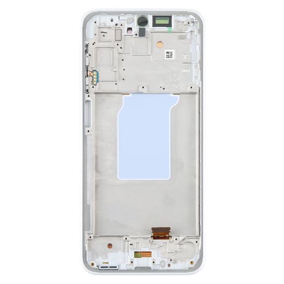 For Samsung Galaxy A26 SM-A266B 6.46 inch OLED LCD Screen Digitizer Full Assembly with Frame (White)