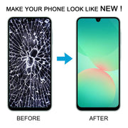 For Samsung Galaxy A26 SM-A266B 6.46 inch OLED LCD Screen Digitizer Full Assembly with Frame (White)