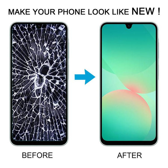 For Samsung Galaxy A26 SM-A266B 6.46 inch OLED LCD Screen Digitizer Full Assembly with Frame (White)