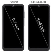 For Samsung Galaxy A26 SM-A266B 6.46 inch OLED LCD Screen Digitizer Full Assembly with Frame (White)