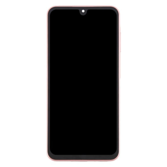 For Samsung Galaxy A26 SM-A266B 6.66 inch OLED LCD Screen Digitizer Full Assembly with Frame (Pink)