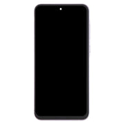 For Samsung Galaxy A55 SM-A556B OLED LCD Screen Digitizer Full Assembly with Frame (Pink)